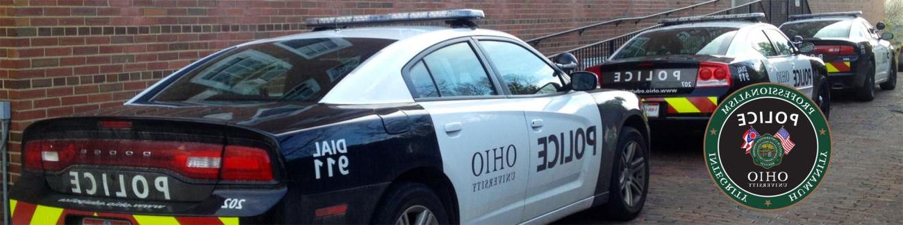 Ohio University Police Department Banner with Department Seal