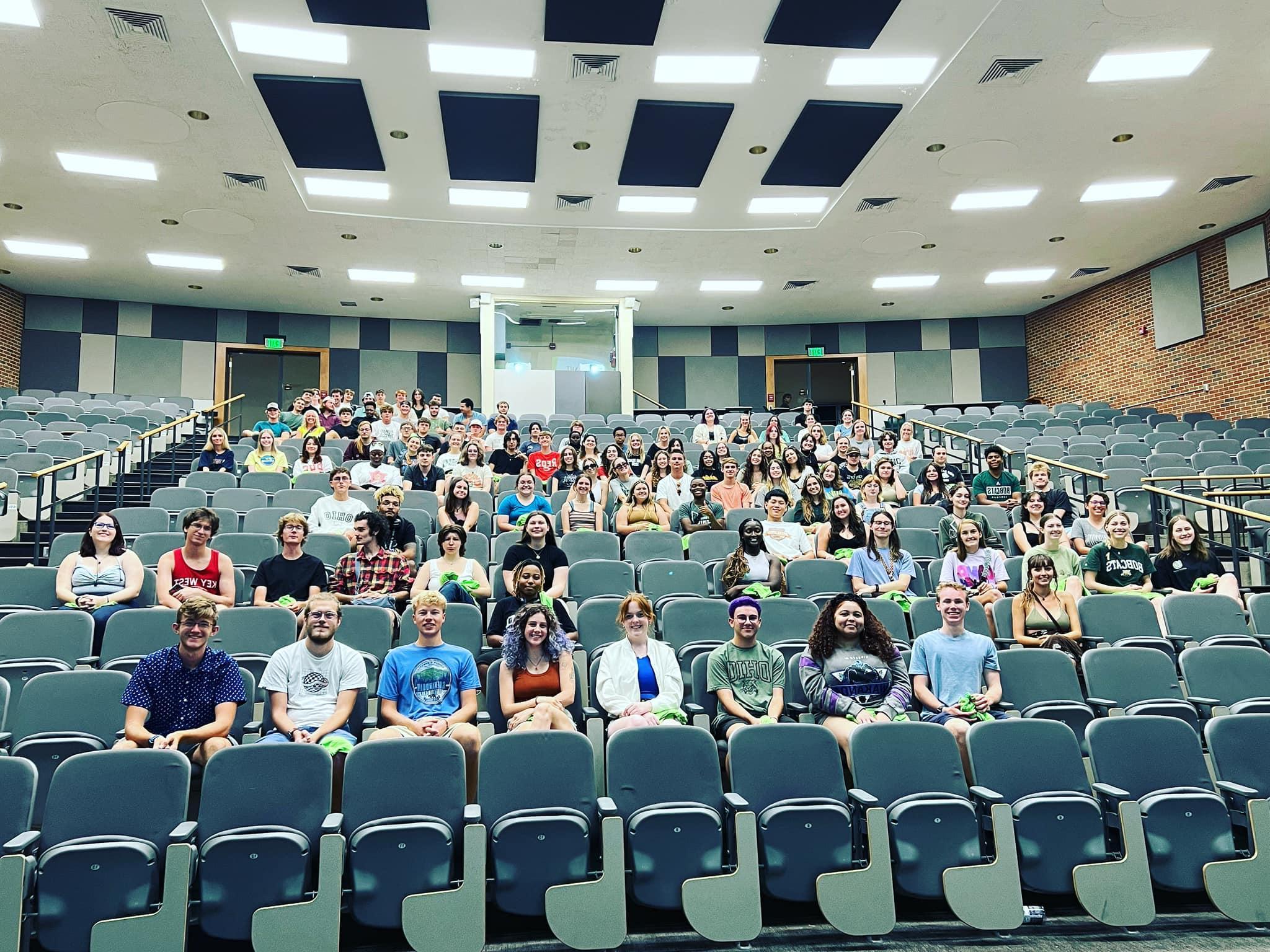 Bobcat Move In Crew at training session